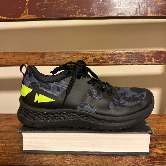 Go Ruck Rough Runner Midnight Frogskin Acid Lime Shoes Running Athletic Sneakers main image 9